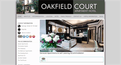 Desktop Screenshot of oakfield-court.co.uk